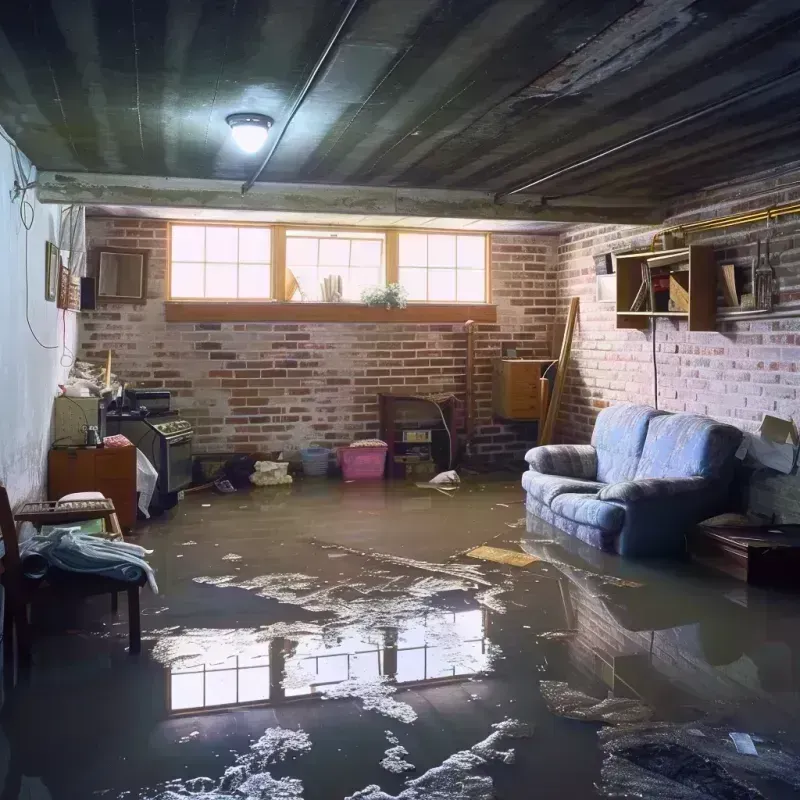 Flooded Basement Cleanup in Dickinson County, KS